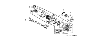 SJ100 Стартерный мотор
