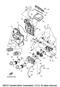 XP500F Впускная система