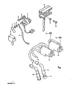 GSX550 Equipo electrico
