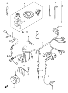 GSF600 Жгут проводов