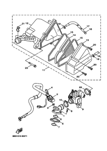 XF50 Впускная система