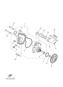 TDM900 Водяной насос