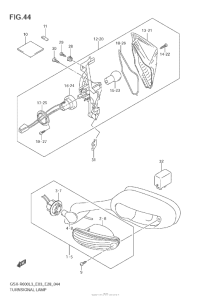 GSX-R600 Turnsignal Lamp (Gsx-R600L3 E28)