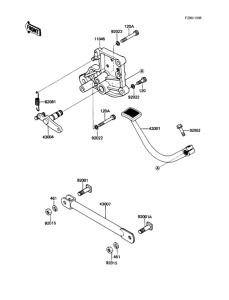 ZN1300 Педаль тормоза