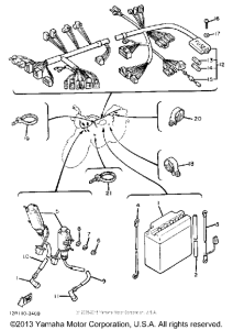 XS400K Электрика