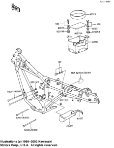 KE100 Рама ,крепежные детали