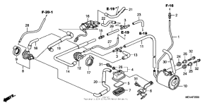 VTX1300T Evap canister (ac)