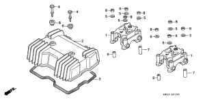 CD250 Крышка головки цилиндров