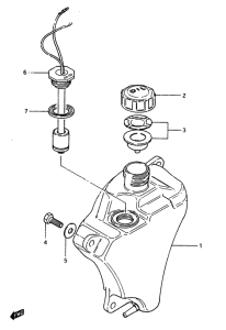 ZR50 Бак масляный