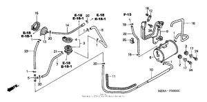 VT600C Evap canister (ac)