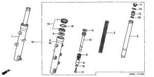 NSS250 Вилка передней оси