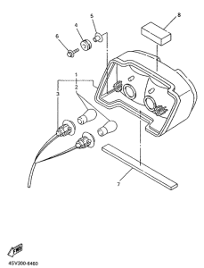 YZF1000R Фонарь
