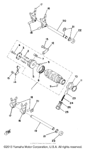 TZ250F Переключение скоростей