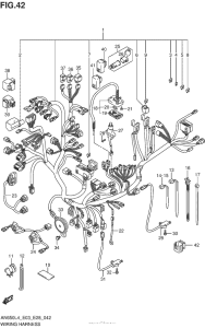 AN650Z Wiring Harness (An650L4 E03)