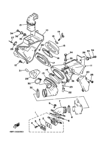 WR200R Впускная система