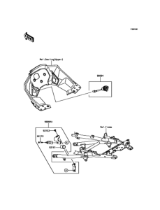 KLZ1000 Accessory(Helmet Lock etc.)