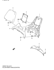 AN250 Ручка пассажира