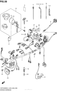 VZR1800BZ Wiring Harness (Vzr1800Bzl4 E28)