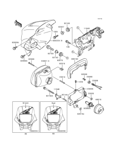 KL650 Headlight(s)(kl650-c1)