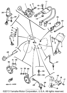 RZ350NCII Электрика