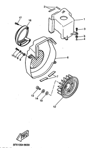 CW50 Кожух вентилятора