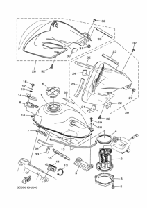 XT250 ﾌﾕｴﾙﾀﾝｸ