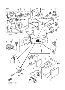 XVS400 ｴﾚｸﾄﾘｶﾙ 1