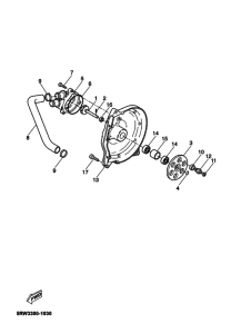 CS50Z Водяная помпа