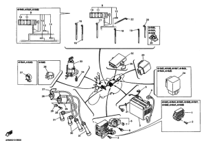 XJR400R ｴﾚｸﾄﾘｶﾙ 1