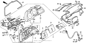 VFR750F Meters 90-93