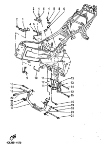 TZR125RR Counter shaft