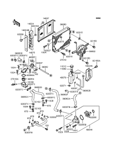 ZL400 ラジエーター