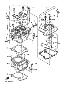 WR250X Цилиндры