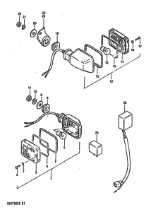GSX750 Поворотники