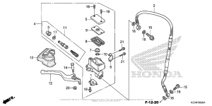  Передний главный тормозной цилиндр