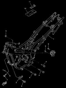 TZR50 - cadre