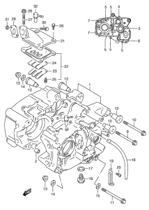 RC50 Картер двигателя