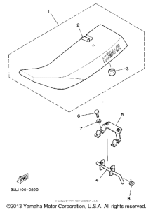 RT100E Сиденье