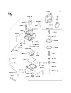 KX125 Carburetor(1 / 3)