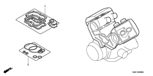 ST1300 Комплекты прокладок