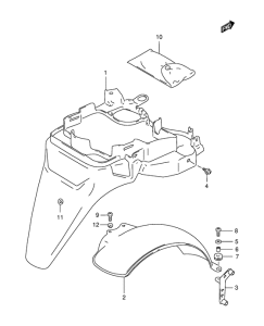 AN150 Заднее крыло