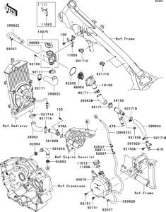  Патрубки охлаждения