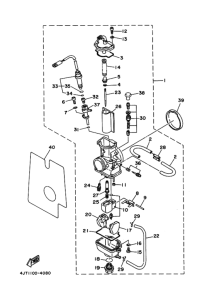 TZ125 Carburetor assy