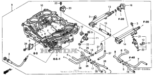 ST1300P (ABS) Throttle body (assy.)