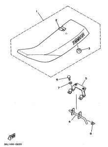 RT100H Сиденье
