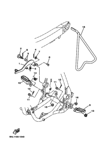  Support & repose pied