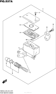 AN650 Главный тормозной цилиндр
