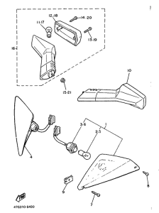 XVZ12TD Поворотники
