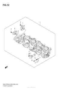 GSX-R750 Throttle Body (E03)