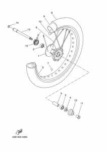 WR125R Transom + tube